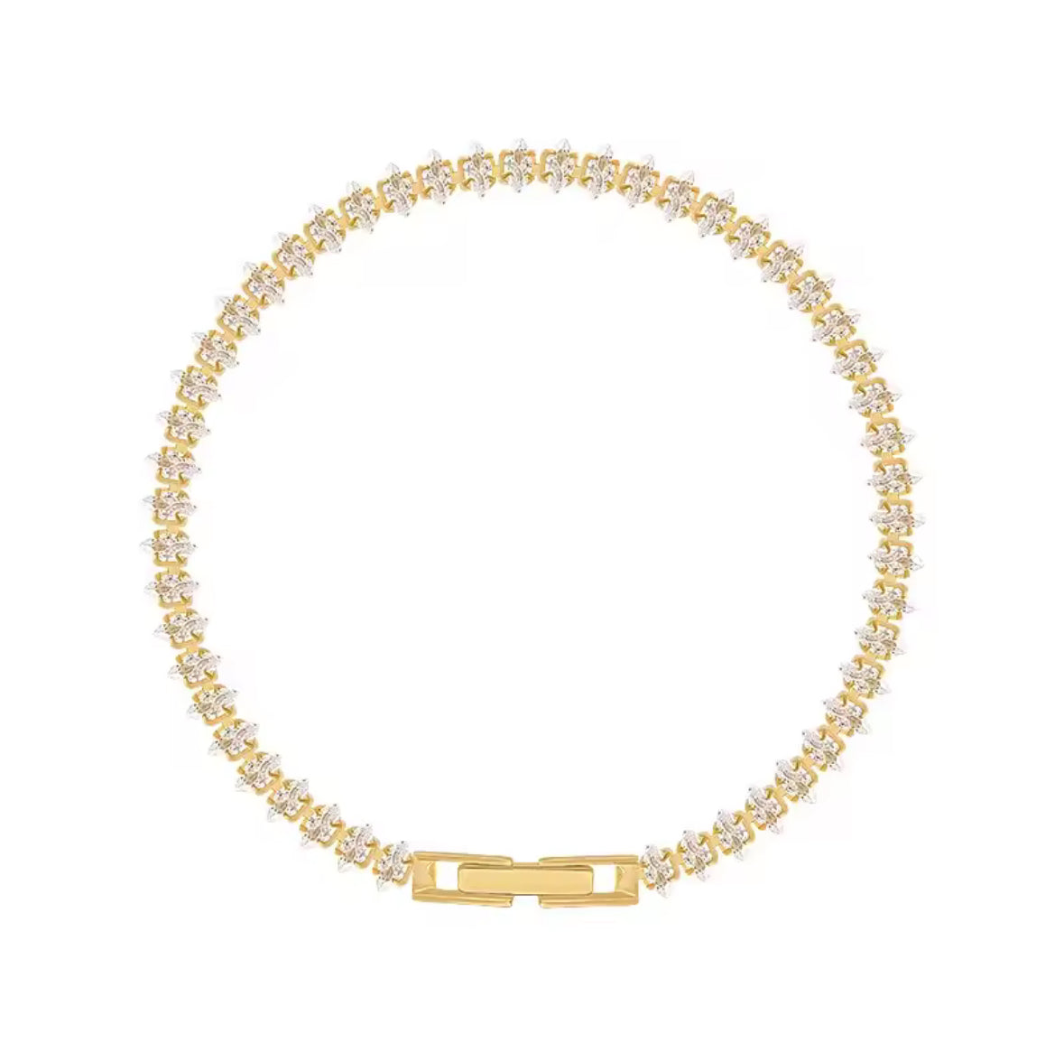 Sparkle Pave CZ Charm Bracelet