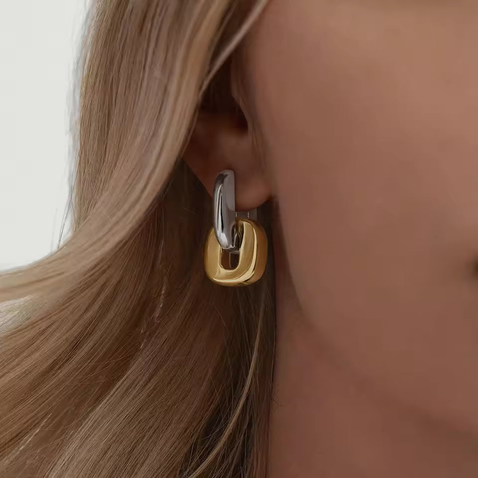 Uworld Irregular Drop Earrings