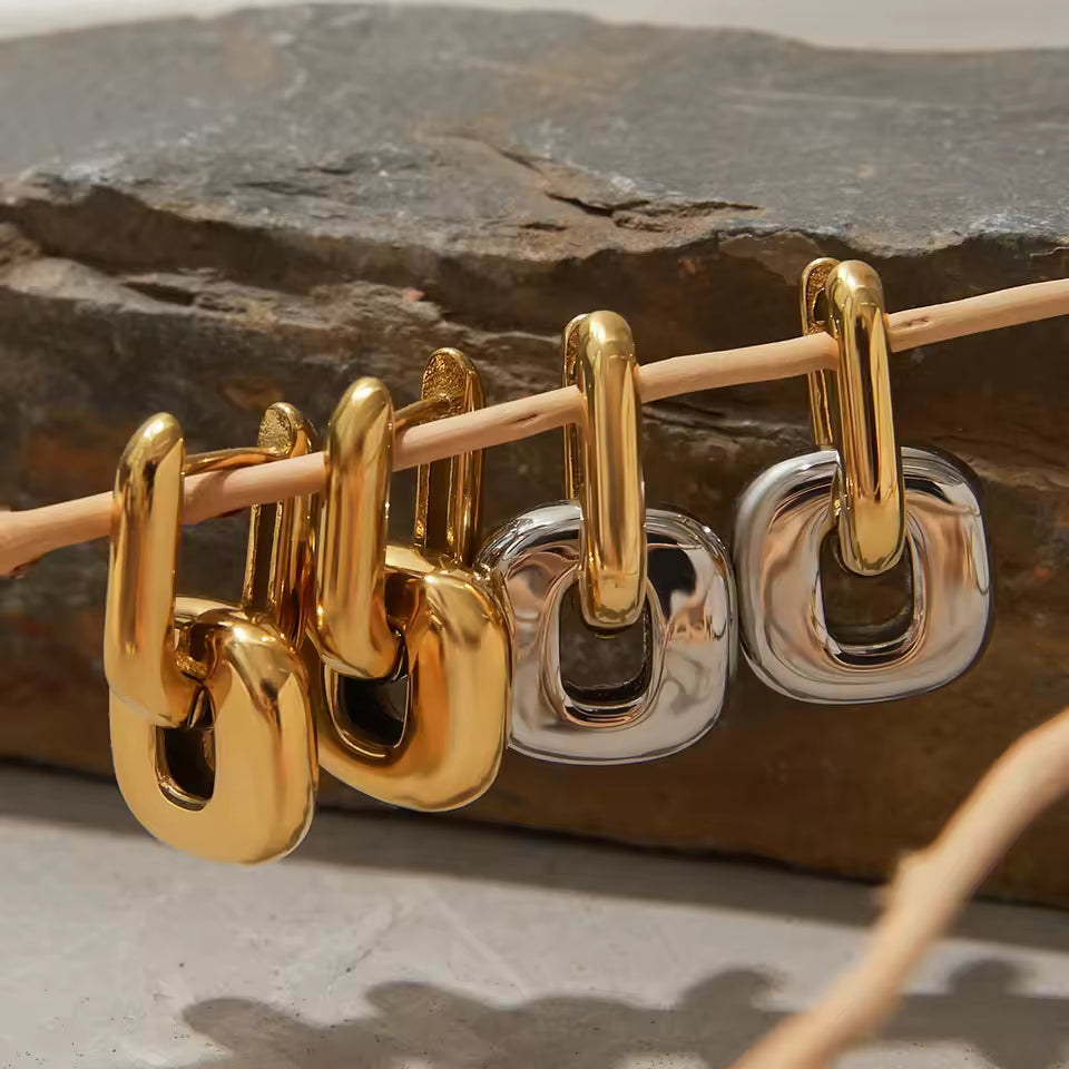 Uworld Irregular Drop Earrings