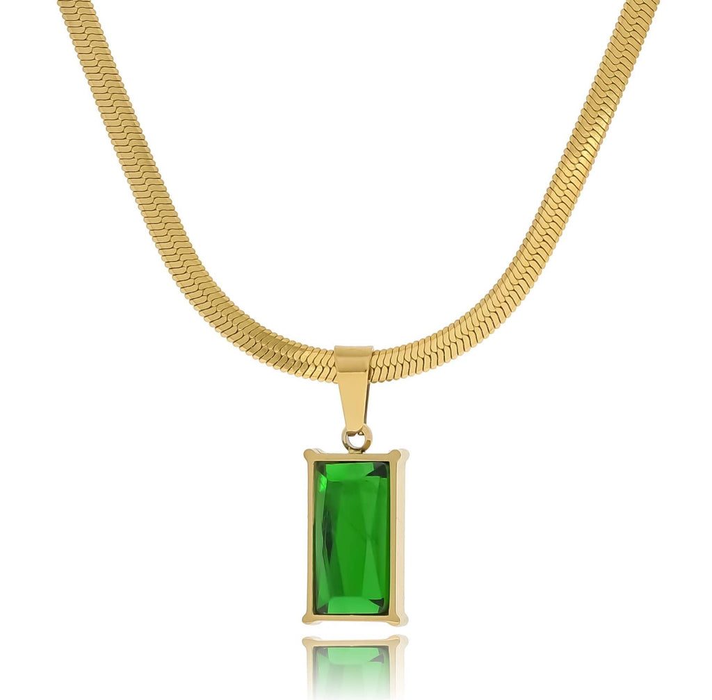 ZAKOL Square Shine Jewelry Set