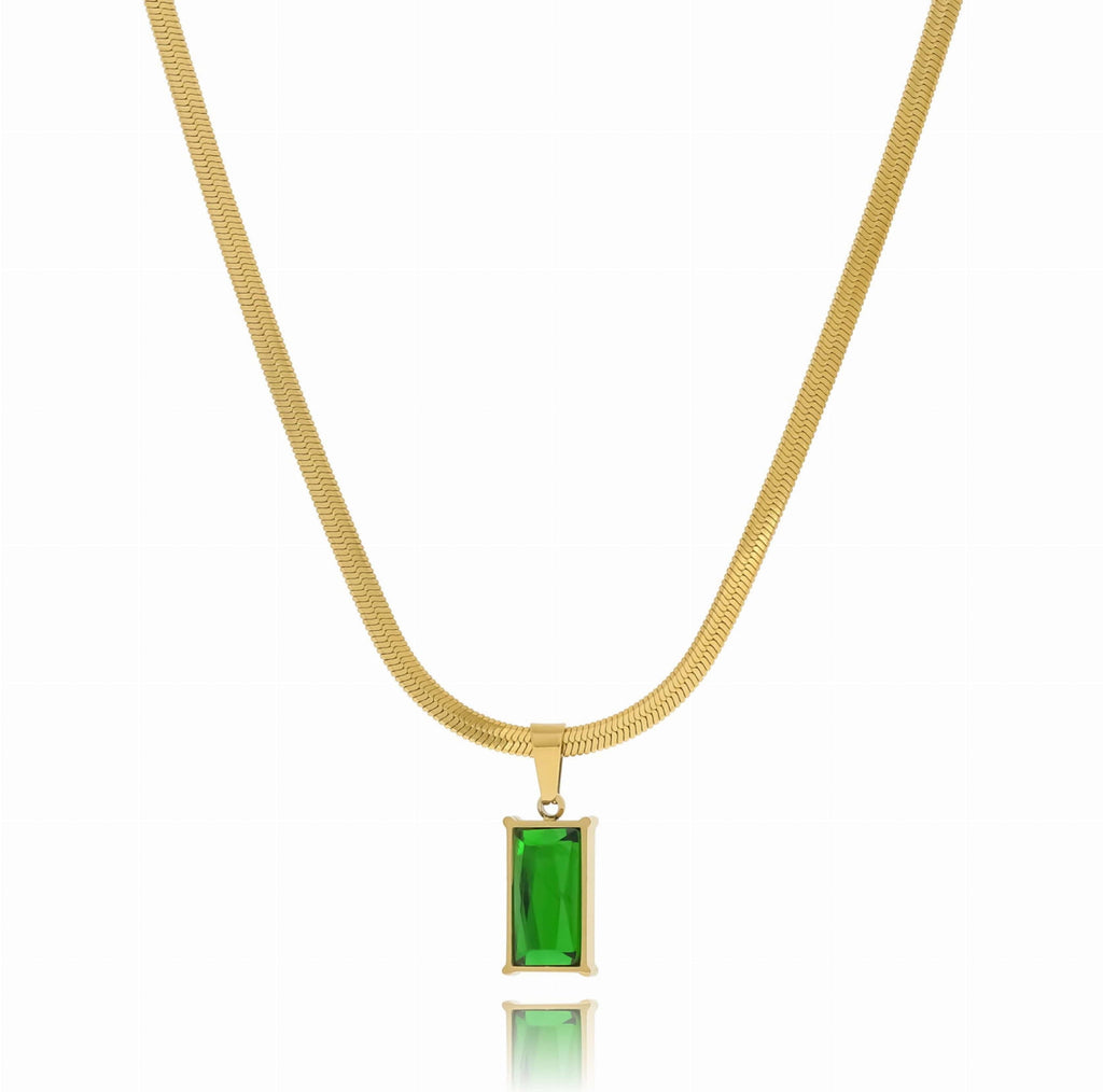 ZAKOL Square Shine Jewelry Set