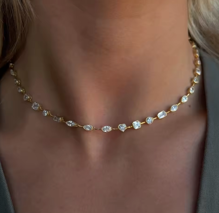 SDZSTONE Heartshine Cubic Zirconia Jewelry Set